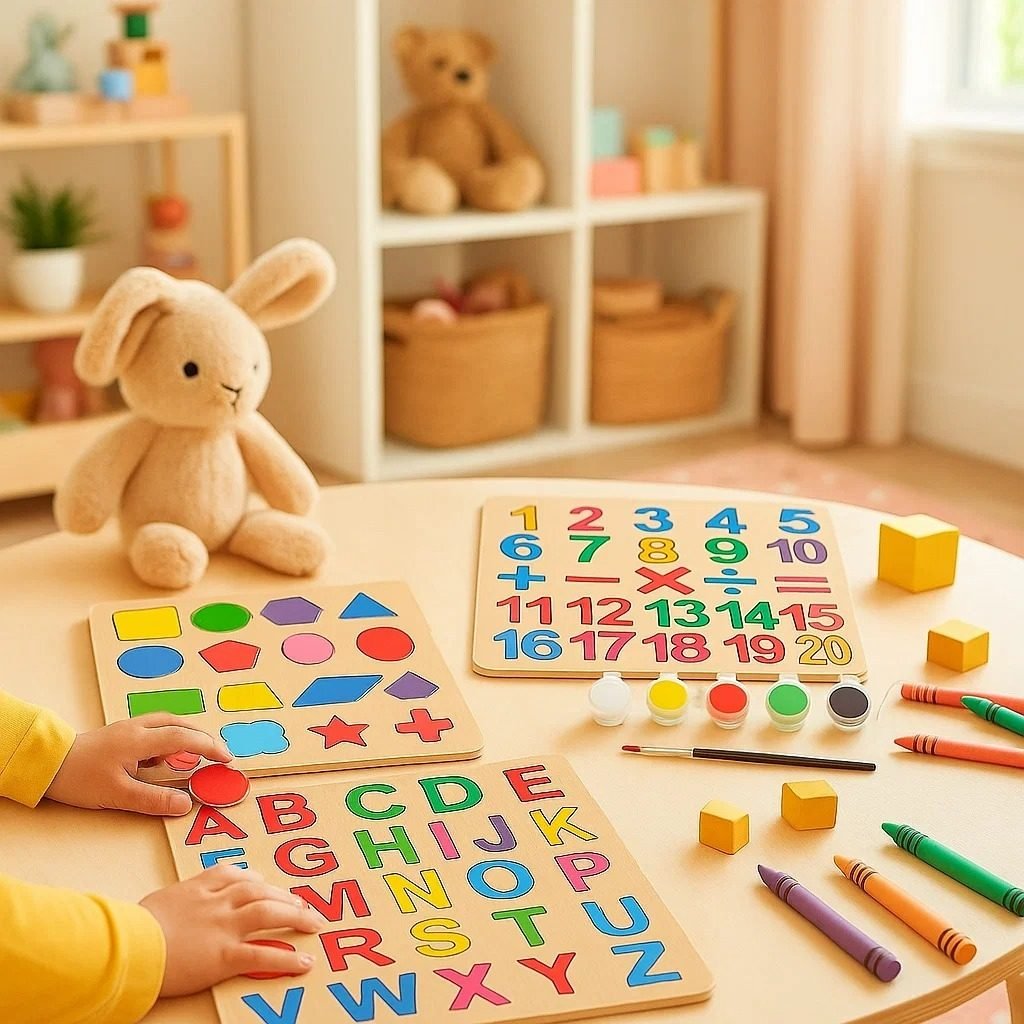 3-Piece Kids Puzzle Set