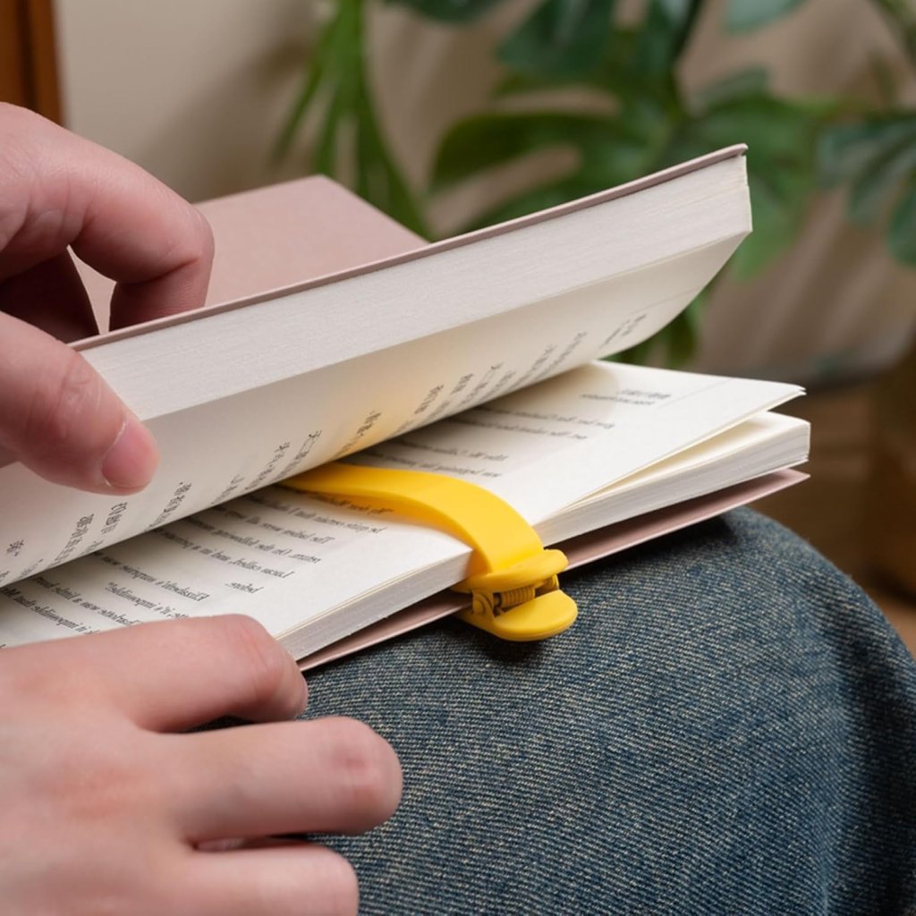 3 Pack Silicone Auto Bookmark Set – Smart, Flexible Bookmarks for Men & Women