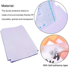 30Pcs Waterproof Plastic Book Covers & Stickers