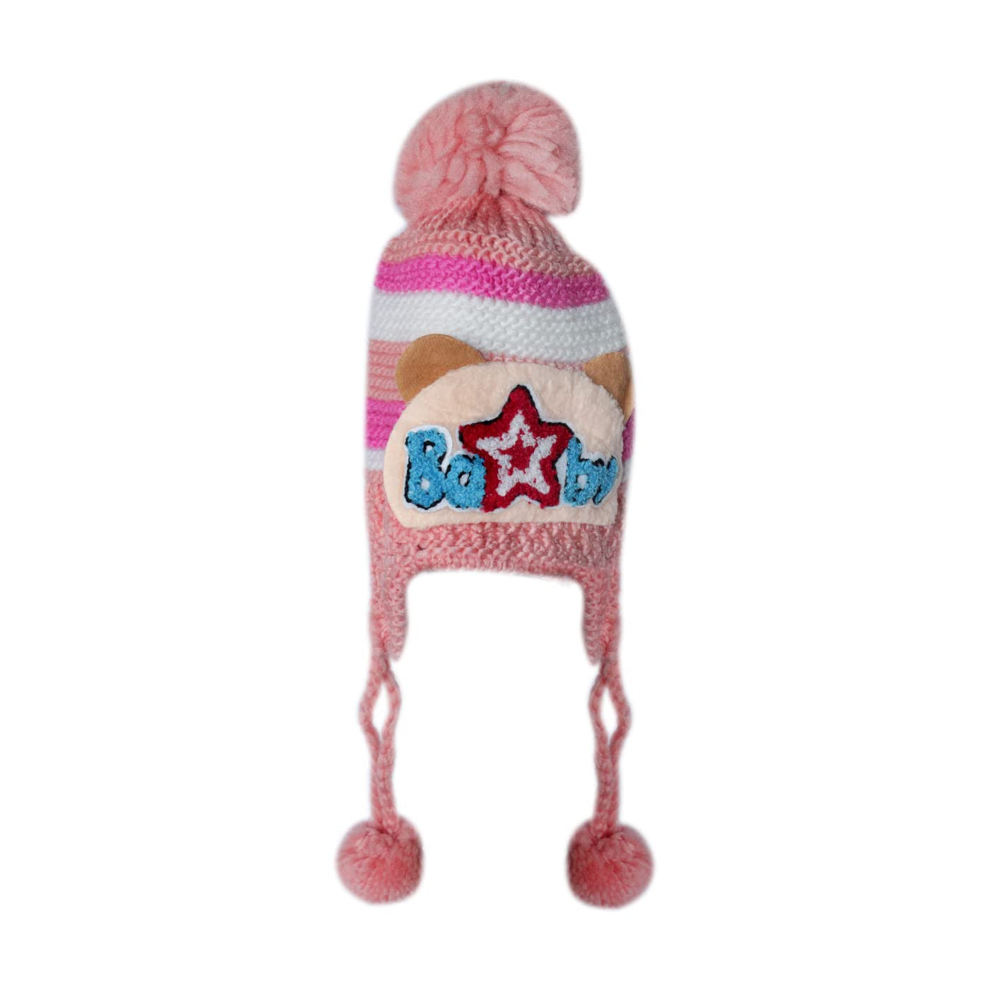 Soft Wool Baby Winter Cap for Boys & Girls