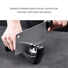 Heavy Duty 3-Stage Knife Sharpener for Precision & Durability