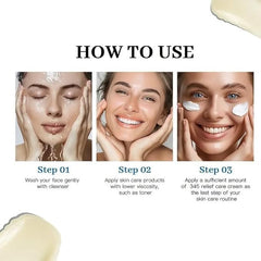 345 Relief Daily Face Moisturizer - Korean Skin Care Cream