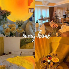 Sunset Light with Remote – LED Sunset Projection Lamp for Mood