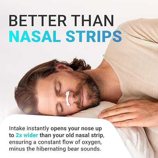 Breathing Nasal Strip Starter Kit - No Clip, No Strip