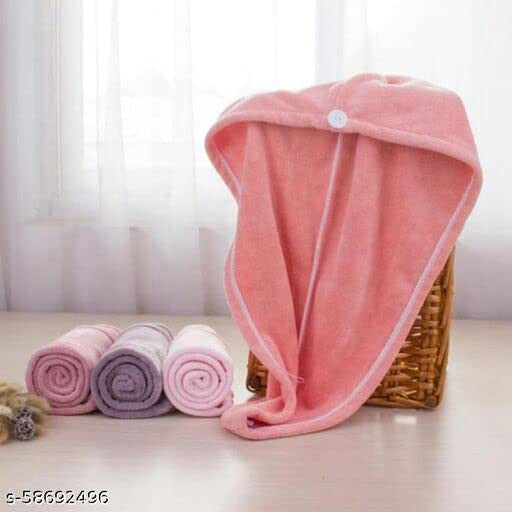 Big Microfiber Hair Wrap Towel - Quick Dry, Absorbent & Gentle