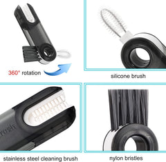 3-in-1 Multi-Function Cleaning Brush for Bottles, Cups & Grooves