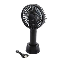 Portable Mini USB Handheld Fan with Stand for Travel and Office