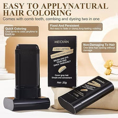 Hair Dye Stick & Touch-Up Comb for Easy Hair Coloring