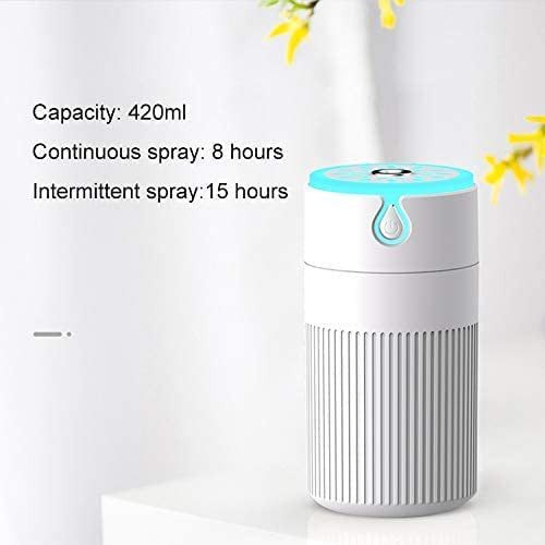 Cool Leaf USB Portable Humidifier & Essential Oil Diffuser for Fresh Air