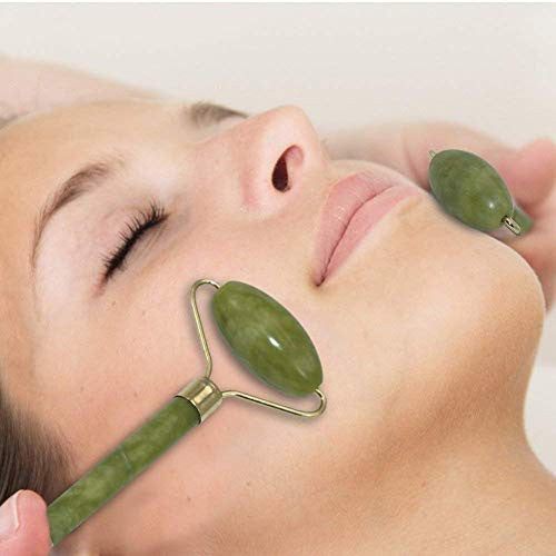 Green Aventurine Face & Body Roller for Relaxation and Skin Rejuvenation