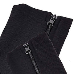 Zip Sock Medical Compression Socks for Men & Women, Class 2, Medium