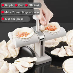 2-in-1 Stainless Steel Dumpling & Ravioli Maker Mold