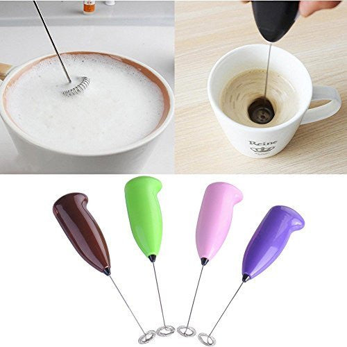 Electric Coffee Milk Frother & Hand Blender
