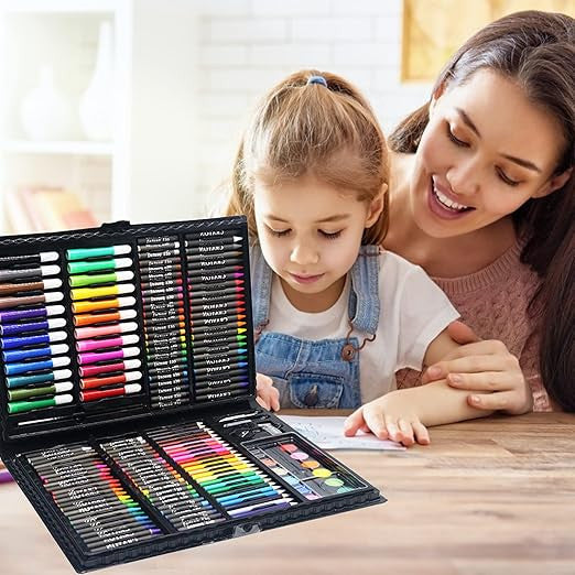 150-Piece Art Set for Creative Artists and Students