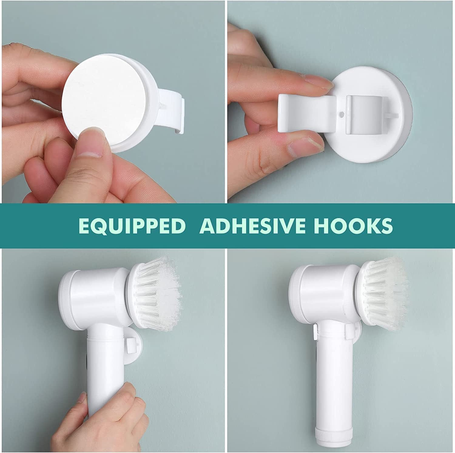 5-in-1 Electric Spin Scrubber for Bathroom & Kitchen Cleaning