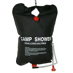 Portable 20L Camping Shower Bag for Outdoor Hiking and Bathing