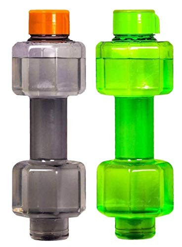 Dumbbell-Shaped 1.5L Water Bottle - Safe, Reusable, Portable Fitness Hydration