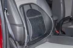 Ergonomic Mesh Lumbar Support Cushion for Car & Office Chairs