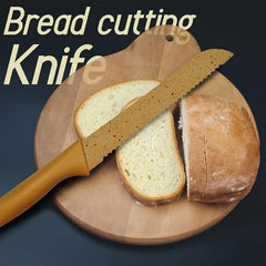 6-Piece Color Printing Kitchen Knife Set with Stainless Steel Blades