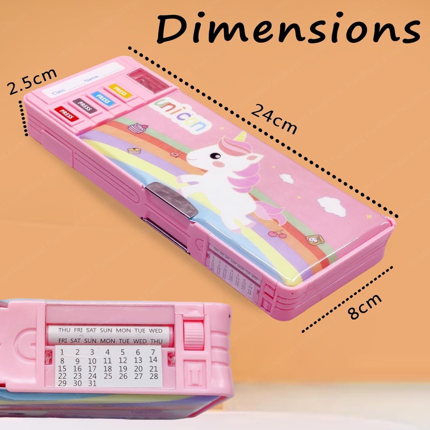 Sky Pop-Out Space Theme Pencil Case - Cute & Compact Design