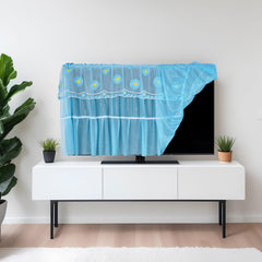 Elegant Tempered Glass TV Cover for 28-34 Inch Screens