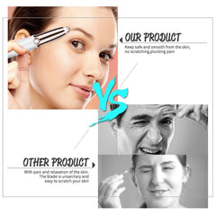 USB Eyebrow Flawless Trimmer for Women - Portable Facial Hair Remover