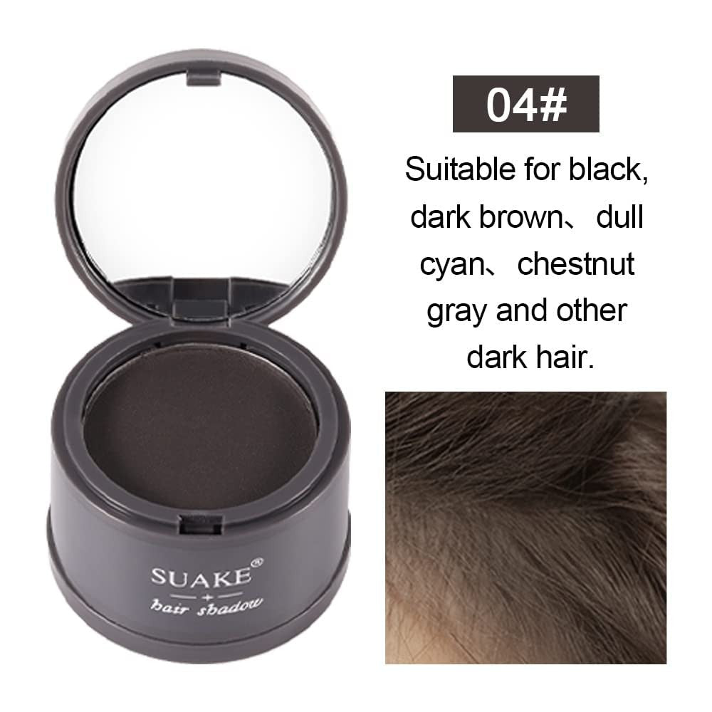 Hair Root Touch Up Powder Set for Flawless, Full-Bodied Hair