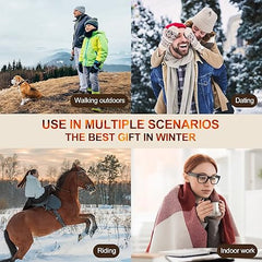 Winter Warm Scarf & Cap Set with Ear Protection
