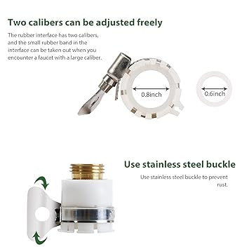 4Pcs Brass Garden Hose Quick Connect Tap Pipe Connectors