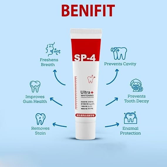Colgate SP-4 Brightening & Stain Removing Toothpaste, 70g