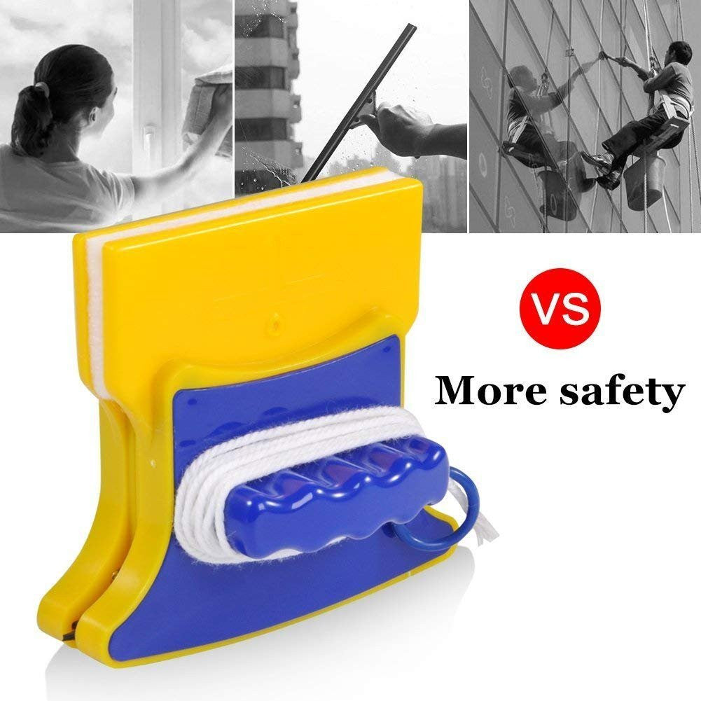 Magnetic Double-Side Glass Cleaner for Windows and Glass Doors