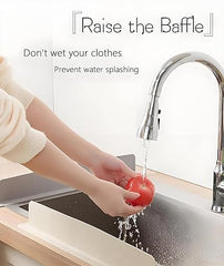 Silicone Sink Splash Guard Set with Suction Cups – 2 Pieces