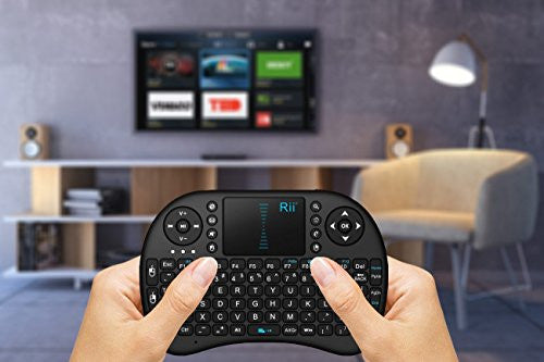 Mini Wireless Backlit Touchpad Keyboard for Smart TV, PC, Android