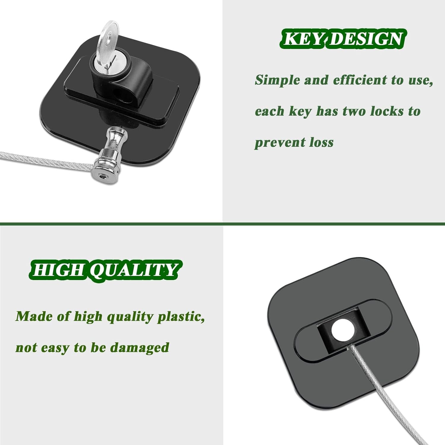 Child Safety Door Lock with Keys – Secure & Easy to Use
