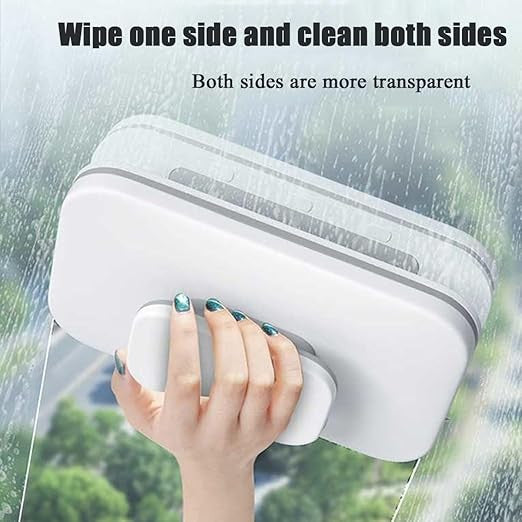 Magnetic Double-Sided Car Window Wiper & Cleaner