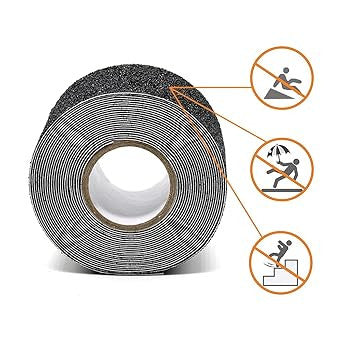 Black Waterproof Anti-Slip Adhesive Tape for Safe Surfaces