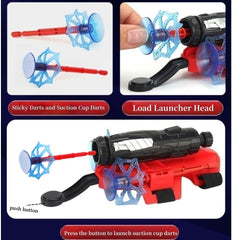 Spider Web Shooter Toy Set with Gloves and Hero Launcher
