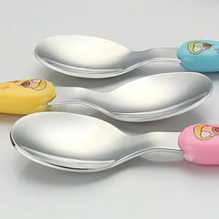 3-Piece Spoon, Fork & Knife Cutlery Set with Carry Case
