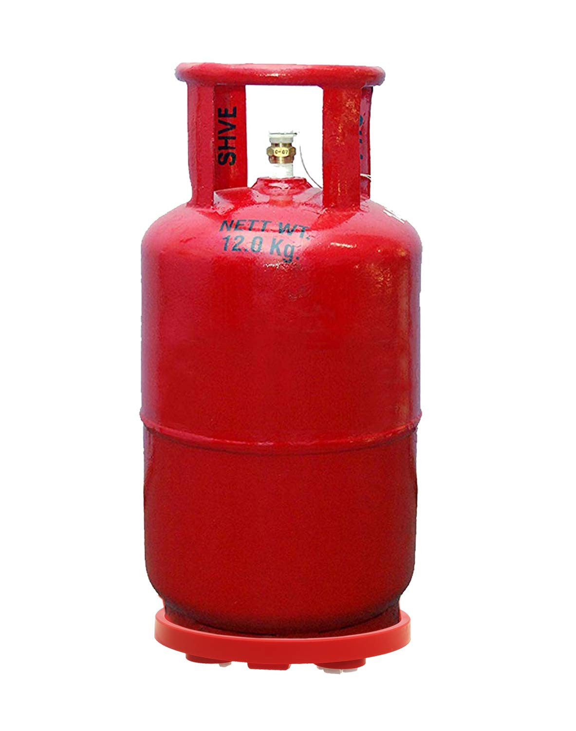 ABS Gas Cylinder Trolley with Wheels for LPG and Kitchen Use