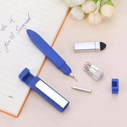 4-in-1 Tech Pen: Phone Holder, Stylus, Screwdriver & Laser