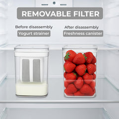 Yogurt Filter for Dahi and Dairy Straining 1100ml