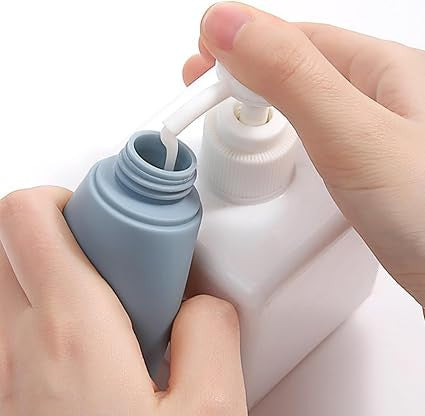 3-Pack Portable Travel Bottles for Cosmetics and Liquids