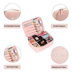 Waterproof Portable Travel Cosmetic Bag & Makeup Organizer