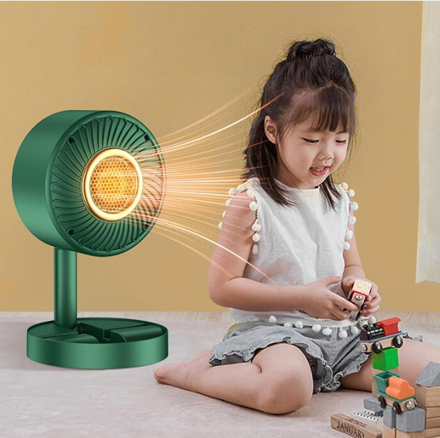 Compact Foldable Space & Desk Heater – Portable & Space-Saving