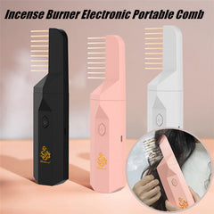 Smart Hair Comb Incense Burner - Portable Electric Aromatherapy Diffuser