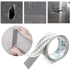 Heavy-Duty Waterproof Fiberglass Window Screen Repair Tape (2 Mtr)