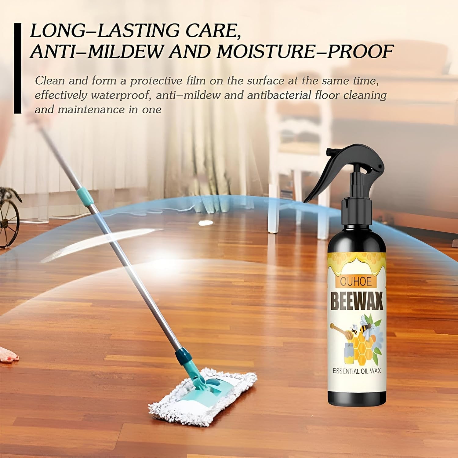 Bee Wax Spray Furniture Polish for a Natural Shine
