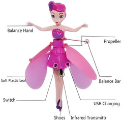 Flying Fairy Princess Doll with Infrared Sensor Control