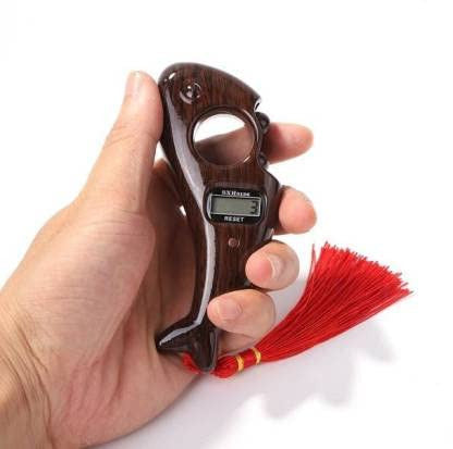Digital Finger Counter with LCD Display for Meditation and Prayer
