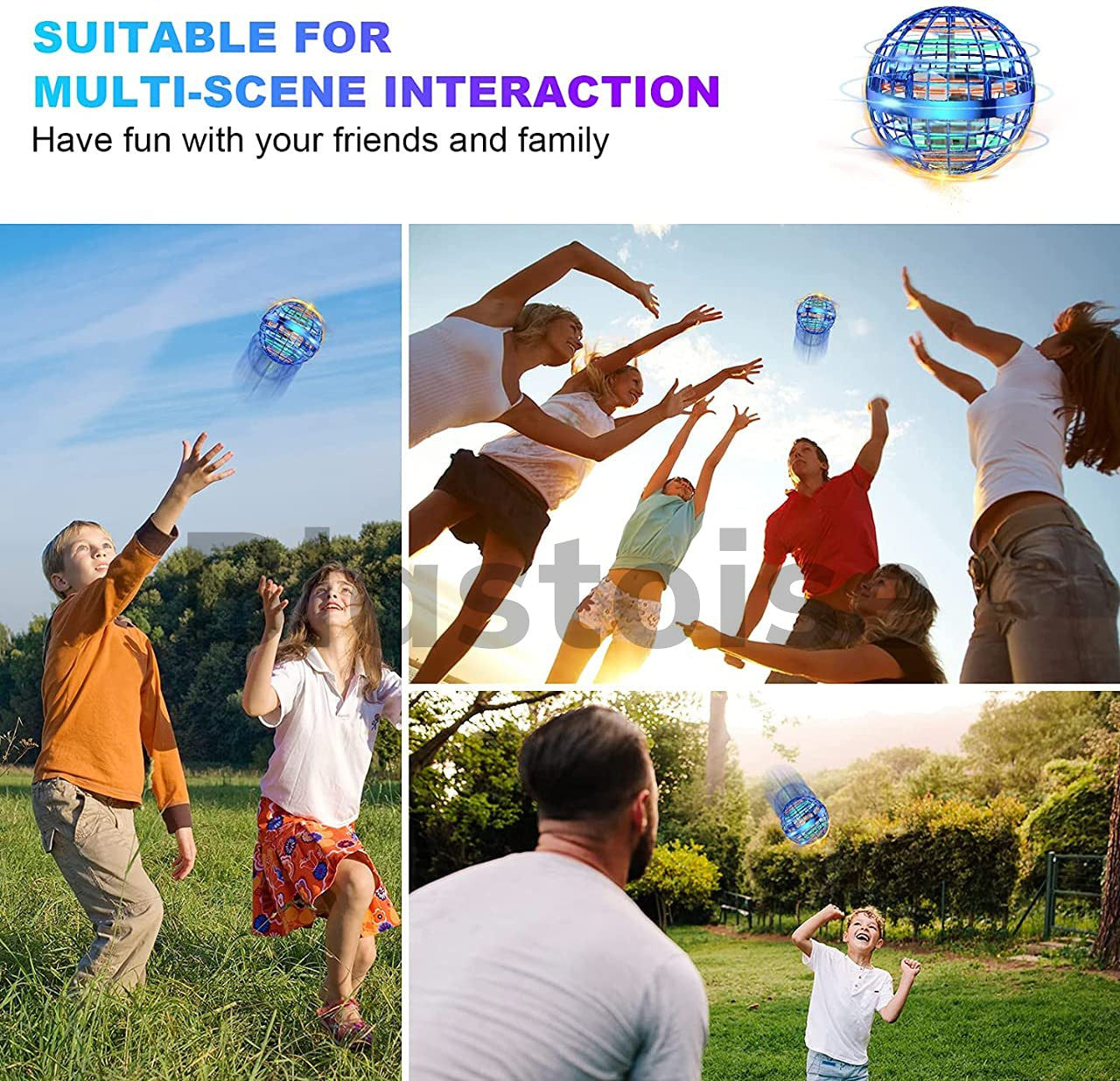 Flying Orb Ball Boomerang Mini Pro Spinner Toy for Kids & Adults